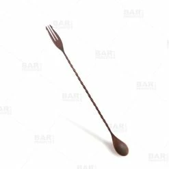 Outlet 👍 BarMan BarConic® Trident Bar Spoons - Antique Copper Finish - Several Lengths Available 🧨 -barman shop 40in antique finished trident bar spoon 700x700