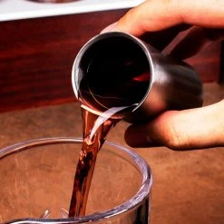 Hot Sale 😀 BarMan Double Wall Cocktail Jigger - 1 & 2 Ounce - Stainless Steel 😉 -barman shop DOUBLE WALL COCKTAIL JIGGER scene3 700x700