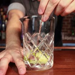 Budget ⭐ BarMan BarConic® Copper Bar Spoon With Disk - Antique Finish - 11" ❤️ -barman shop antique barspoon w disk muddling 700x700