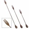Outlet 👍 BarMan BarConic® Trident Bar Spoons - Antique Copper Finish - Several Lengths Available 🧨 -barman shop antique finished trident bar spoon 8 700x700