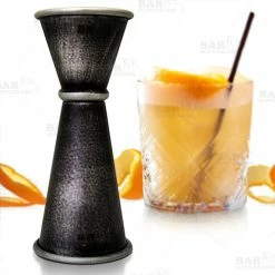 Best deal 🔔 BarMan BarConic® Antique Silver Japanese Jigger 25/50 🤩 -barman shop antique silver 25 50 jigger cocktail bs 500 700x700