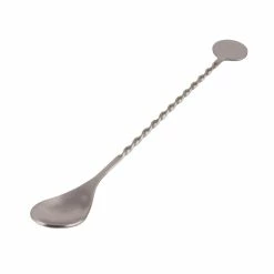 New 😀 BarMan BarConic® Bar Spoon With Round Rod - Stainless Steel 🤩