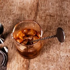 New 😀 BarMan BarConic® Bar Spoon With Round Rod - Stainless Steel 🤩 -barman shop bar spoon scene2 700x700