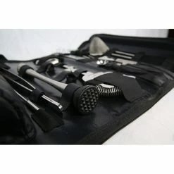 Outlet ⭐ BarMan Bar Tool Roll - 18 Piece Tool Option 🧨 -barman shop bar tool roll closeup bp 700x700