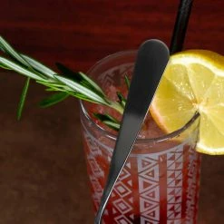 New ⭐ BarMan BarConic® Bar Spoon - Twisted Handle - Tear Drop 🎁 -barman shop barconic twisted handel spoon scene2 700x700