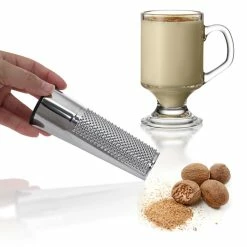 Hot Sale 👏 BarMan BarConic® Stainless Steel Nutmeg Grater 🧨 -barman shop bsup barconic stainless steel nutmeg grater 800 700x700