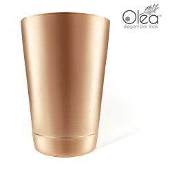 Outlet ✔️ BarMan Olea™ Cocktail Shaker - Copper Plated - 16oz Weighted ❤️