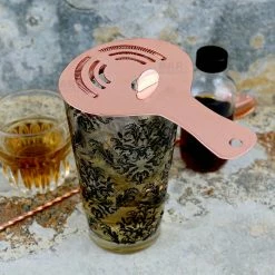 Brand new 👏 BarMan Olea™ Hawthorne Cocktail Strainer - Copper Plated 😉 -barman shop copper hawthorn strainer bpc 6 700x700