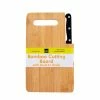 Best deal ✔️ BarMan Bamboo Cutting Board W/ Built-In Knife 💯