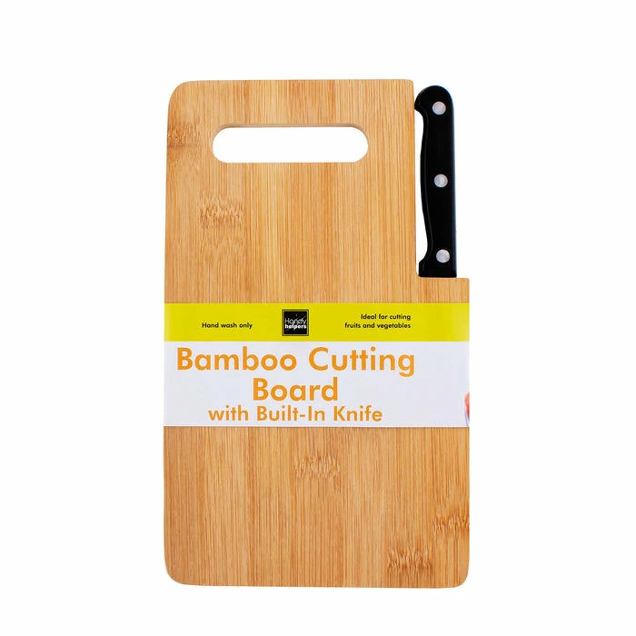 Best deal ✔️ BarMan Bamboo Cutting Board W/ Built-In Knife 💯 3 Best deal ✔️ BarMan Bamboo Cutting Board W/ Built-In Knife 💯
