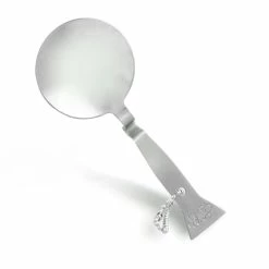 Cheap 🤩 BarMan Stainless Steel Black And Tan Spoon 🎉