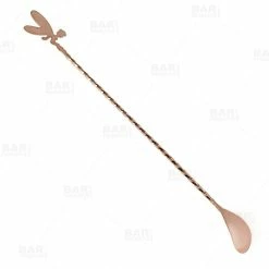 Buy 😍 BarMan BarConic® Bar Spoon - Copper Plated Cocktail Fairy - 30cm 😉 -barman shop fairy tip copper bar spoon bpc 4 700x700