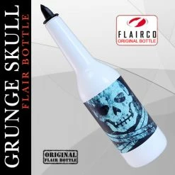 Promo 👏 BarMan Kolorcoat™ Flair Bottle - Grunge Skull Design - 750ml ⌛