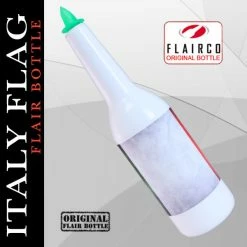 Hot Sale 👍 BarMan Kolorcoat™ Flair Bottle - Italy Flag Design - 750ml 🔔