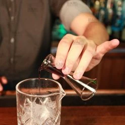 Buy 👍 BarMan BarConic® Glass Double Sided Jigger - 1/2 Oz And 1 Oz - Tall 🧨 -barman shop jig gl tall image5 700x700