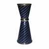 Wholesale 🔔 BarMan Designer Jigger - Tall Double-Sided 28ML By 56ML - SILVER CARBON FIBER 😉