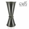 Outlet 💯 BarMan Olea™ Japanese Tall Jigger - Gunmetal Plated - 1 1/2oz X 1oz 👏 -barman shop jigger tall black plated 15x1 1 700x700