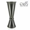Flash Sale 😍 BarMan Olea™ Japanese Tall Jigger - Gunmetal Plated - 1oz X 2oz 💯 -barman shop jigger tall black plated 1x2 1 700x700