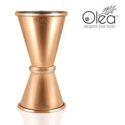 Best Sale 😉 BarMan Olea™ Japanese Tall Jigger - Copper Plated - 1/2oz X 3/4oz 🛒
