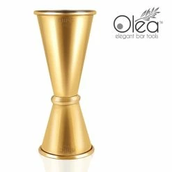 Cheapest 👍 BarMan Olea™ Japanese Tall Jigger - Gold Plated - 1 1/2oz X 1oz 👏