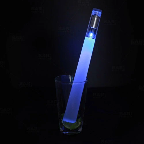 BarConic® Clear Acrylic Muddler with Multicolor LED - 30cm Brand new ???? BarMan BarConic® Clear Acrylic Muddler With Multicolor LED - 30cm ❤️ -barman shop led acrylic muddler