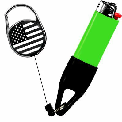 Brand new 😀 BarMan PREMIUM CLIP LIGHTER LEASH® - FLAG SERIES ⭐ 4 Brand new 😀 BarMan PREMIUM CLIP LIGHTER LEASH® - FLAG SERIES ⭐ - Image 3
