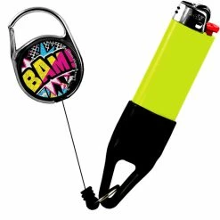 Wholesale ???? BarMan Premium Clip Lighter Leash® - Pop Art Series ⭐ -barman shop ll prem web pop art bam 700x700