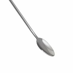 Budget 💯 BarMan Bar Spoon W/ Long Handle & Oval Spoon - 12" 🛒 -barman shop long handle oval bar spoon 700x700