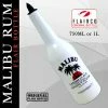 Outlet 😍 BarMan Malibu Rum Flair Bottles - 750 ML And 1 L 😍