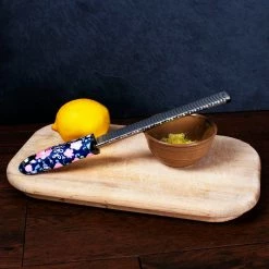 Cheapest 🥰 BarMan Microplane Zester/Grater - Floral 😉 -barman shop microplane grater scene1 700x700