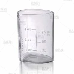 Buy ⌛ BarMan BarConic® Glass Beaker Jigger 🤩 -barman shop ml measurement glass beaker jigger 700x700