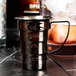 Cheap 🔥 BarMan Olea ™ Multi Stepped Jigger With Handle - Color Options ✔️ -barman shop multi stepped scene 3 700x700