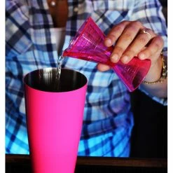 Best Sale 😉 BarMan Jiggers - Plastic With Measuring Lines 🥰 -barman shop neon clear plastic jiggers bar use 700x700
