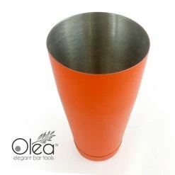 Flash Sale 😍 BarMan Olea™ Cocktail Shaker - Metallic Orange NEON - 28oz Weighted 🌟 -barman shop neon orange olea 28oz cocktail shaker bpc 1 700x700