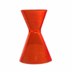 Best Sale 😉 BarMan Jiggers - Plastic With Measuring Lines 🥰 -barman shop neon orange plastic jigger 700x700