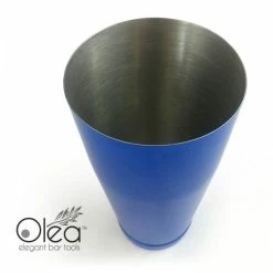 Discount 🧨 BarMan Olea™ Cocktail Shaker - Metallic Blue NEON - 28oz Weighted 🔔 -barman shop olea 28oz cocktail shaker neon blue bpc 1 700x700