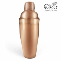 Brand new 🎉 BarMan Olea™ Bar Set - Copper Plated - 4 Piece (Bar Spoon Tip Option) 🎉 -barman shop olea 3 piece copper shaker bpc 1 1 700x700