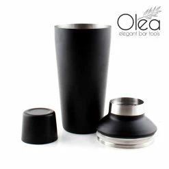 Best reviews of ✔️ BarMan Olea™ 3 Piece Black Matte Shaker - 24 Ounce ✨ 9 Best reviews of ✔️ BarMan Olea™ 3 Piece Black Matte Shaker - 24 Ounce ✨ -barman shop olea 3piece shaker black clean2 700x700