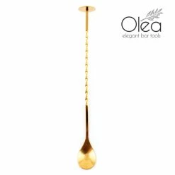 Outlet 😀 BarMan Olea™ Bar Spoon With Muddler Head - Color Option ✔️