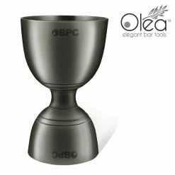 Outlet 😉 BarMan Olea™ Bell Jigger - Gunmetal Black - 1oz X 2oz ✔️