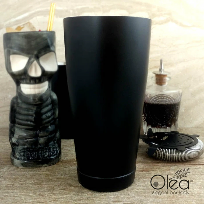 Cheapest 😉 BarMan Olea™ Cocktail Shaker - Matte Black - 28oz Weighted 😀 4 Cheapest 😉 BarMan Olea™ Cocktail Shaker - Matte Black - 28oz Weighted 😀 - Image 2
