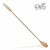 Deals 😀 BarMan Olea™ Copper Plated Bar Spoon - Trident Fork Tip - 30cm Length 🔔