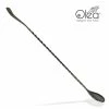 Deals 🌟 BarMan Olea™ Gunmetal Plated Bar Spoon - Bent Tip - 30cm Length 🥰 -barman shop olea gunmetal bar spoon bent tip 30 1a 700x700