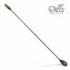 Coupon 👏 BarMan Olea™ Gunmetal Plated Bar Spoon - Trident Fork Tip - 50cm Length 🌟