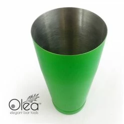 Budget 🥰 BarMan Olea™ Cocktail Shaker - Metallic Green NEON - 28oz Weighted 🔥 -barman shop olea neon green 28oz shaker bpc 1 700x700