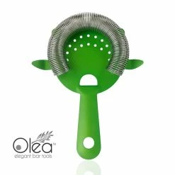 Promo 🛒 BarMan Olea™ Cocktail Strainer - 4 Prong - Metallic NEON Green ⭐ -barman shop olea neon green 4p strainer bpc 1 700x700