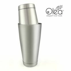 Deals 😍 BarMan Olea™ Cocktail Shaker - Stainless Steel - 16oz Weighted ⭐ -barman shop olea stainless steel 28oz shaker bpc 4 1 700x700