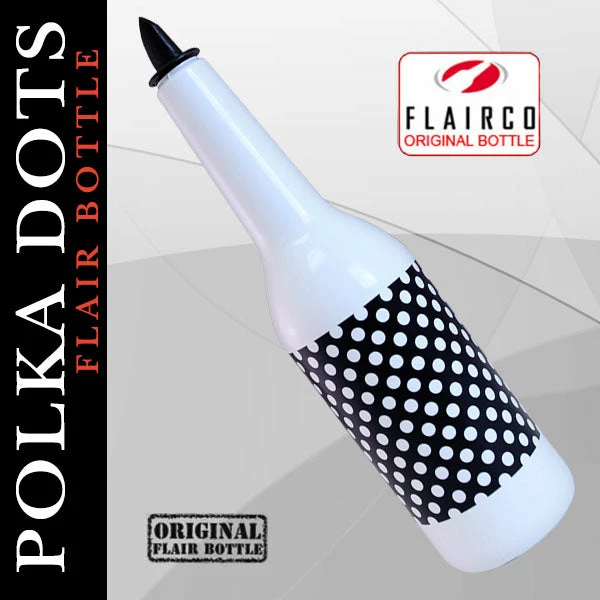 Discount ⭐ BarMan Kolorcoat™ Flair Bottle - B/W Polka Dots Design - 750ml 🥰 3 Discount ⭐ BarMan Kolorcoat™ Flair Bottle - B/W Polka Dots Design - 750ml 🥰