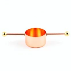 Discount 😀 BarMan Olea™ Roll Over Jigger - Color Options 🌟 -barman shop roll over copper 700x700