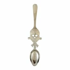 Deals ❤️ BarMan Skull Absinthe Spoon - Stainless Steel 🥰